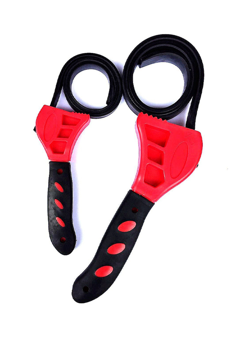 6-inch and 8-inch multi-functional belt wrench, adjustable bottle opener, auto repair rubber filter universal wrench pic 31