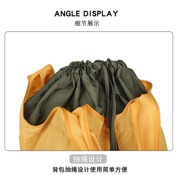 跨境折叠购物袋大容量收纳袋防水超市便捷手提托特包环保袋子批发详情14