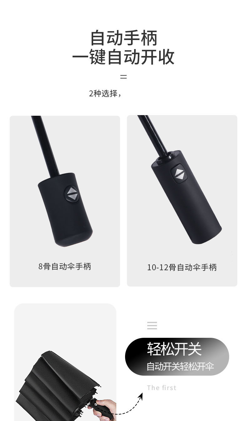 折叠全自动雨伞男女学生韩版晴雨两用防晒遮阳太阳伞防紫外线大号详情5