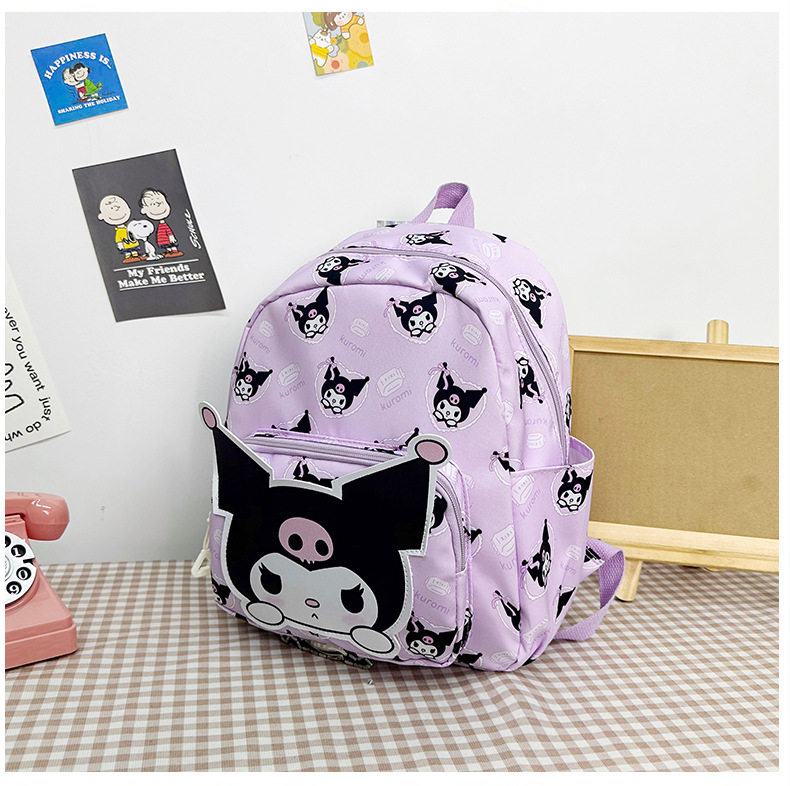 卡通幼儿园书包儿童宝宝小背包3-6岁school bag可爱库洛米双肩包详情6