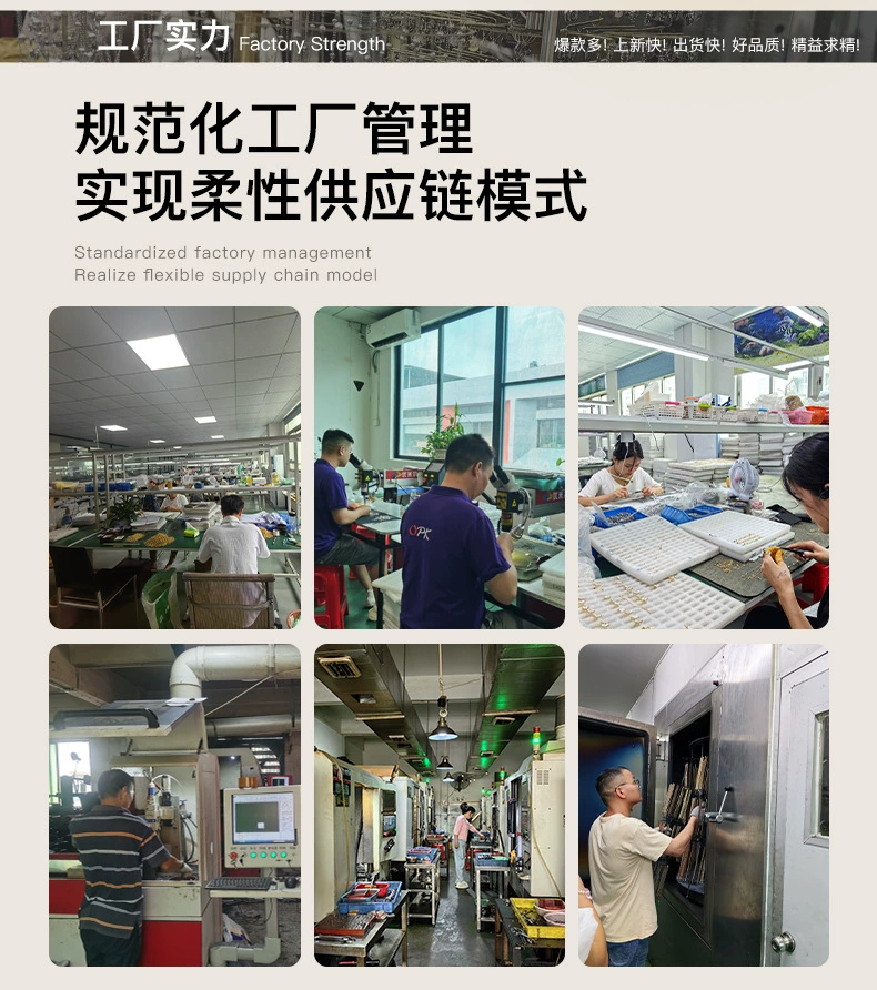 opk饰品欧美不锈钢个性钢丝圈闺蜜手环 轻奢镶钻爱心合金配件手镯详情2