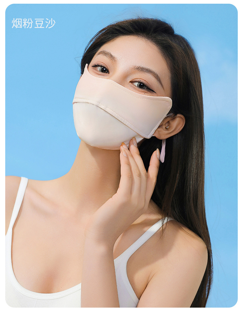 欧若风防晒口罩冰丝女护眼角锦纶透气防紫外线夏季遮阳脸罩面罩详情41