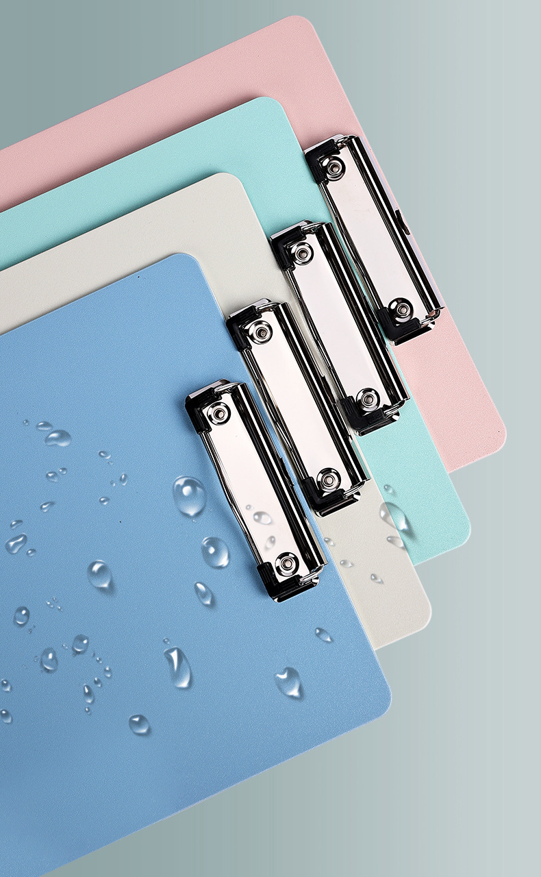 A4文件夹板夹写字垫板试卷夹强力夹资料收纳夹菜单夹办公用会议夹详情10