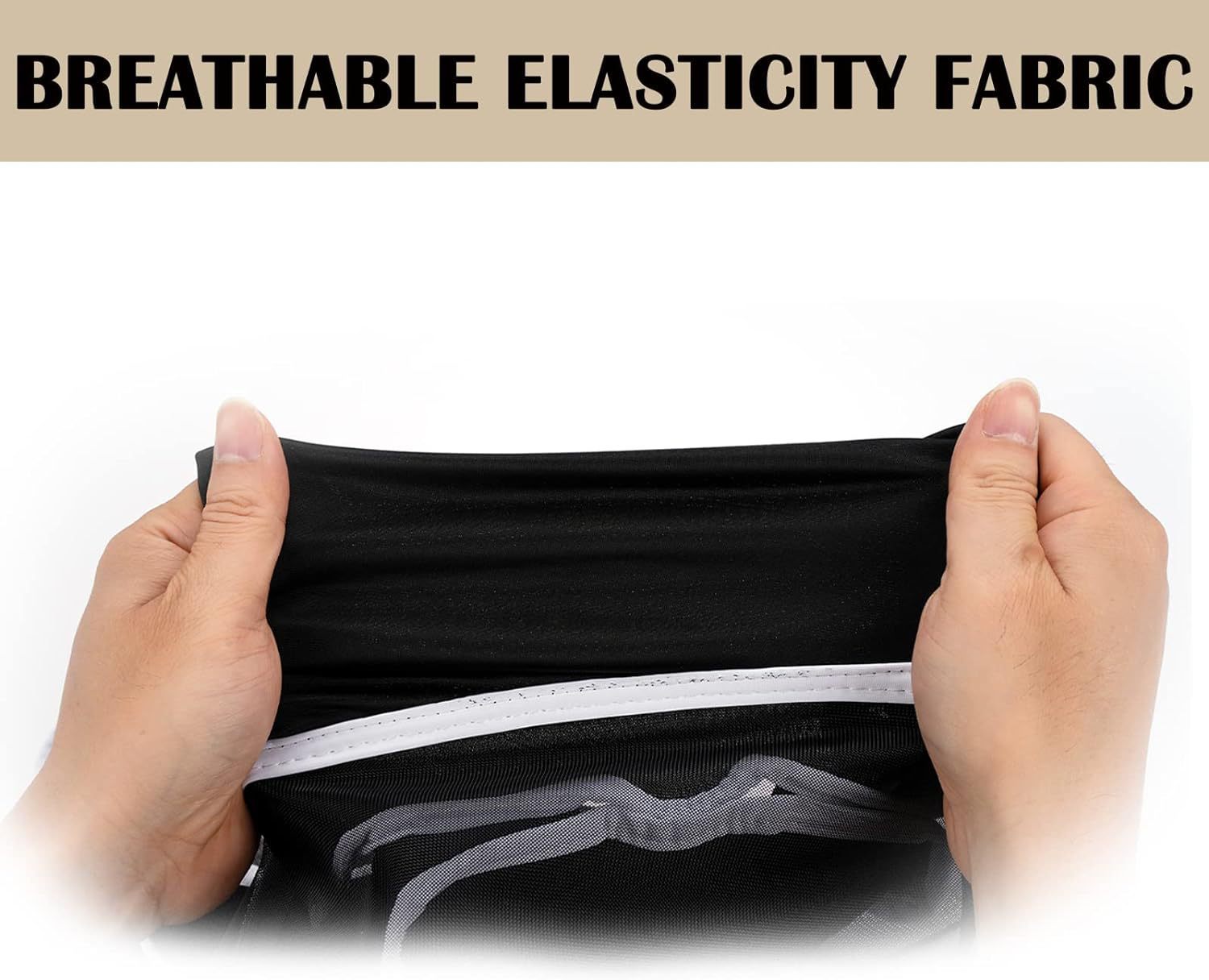 热销跨境马脸防护罩防蚊罩弹力保护面罩马透气防蚊虫罩防蚊马面罩详情7