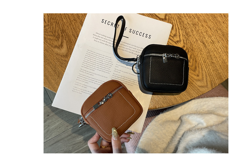零钱包头层牛皮手拿包日常搭配真皮手腕包跨境热卖口红包2025新款详情25