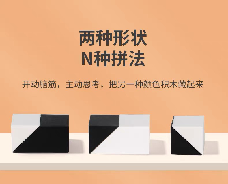 隐藏积木黑白拼图6到12岁以上男孩10-14女孩儿童益智拼装训练玩具详情5