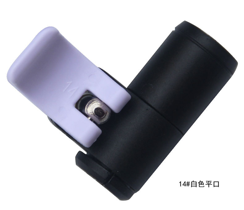 从林豹铝合金外锁扣 直柄三节6061铝 7075登山杖 通用配件详情9