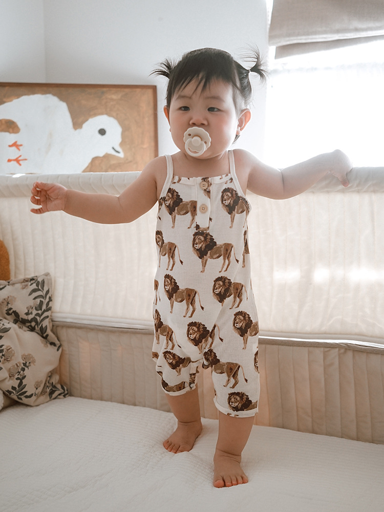 2025夏款婴儿衣服ins婴儿连体衣a类宝宝吊带哈衣爬服详情52