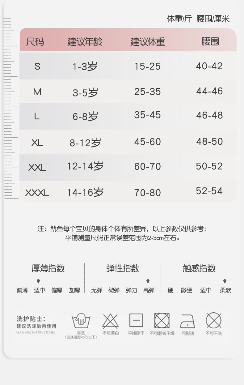 棉奇熊女童内裤平角儿童四角裤秋季A类棉小女孩短裤不夹屁屁女宝详情7