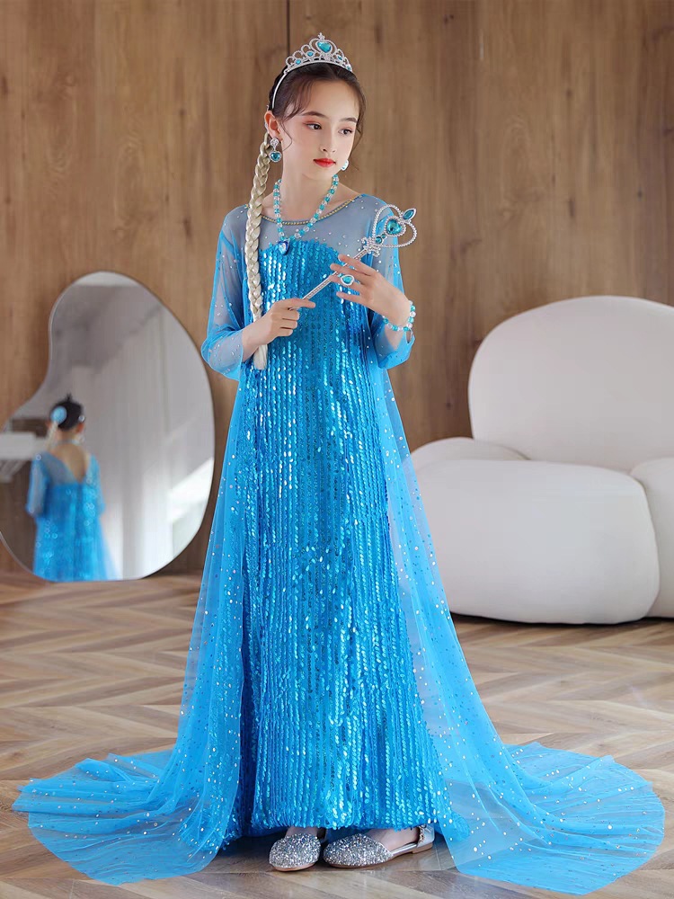 魔法棒套装宝石王冠女童皇冠头饰发箍首饰品冰雪奇缘艾莎公主皇冠详情14