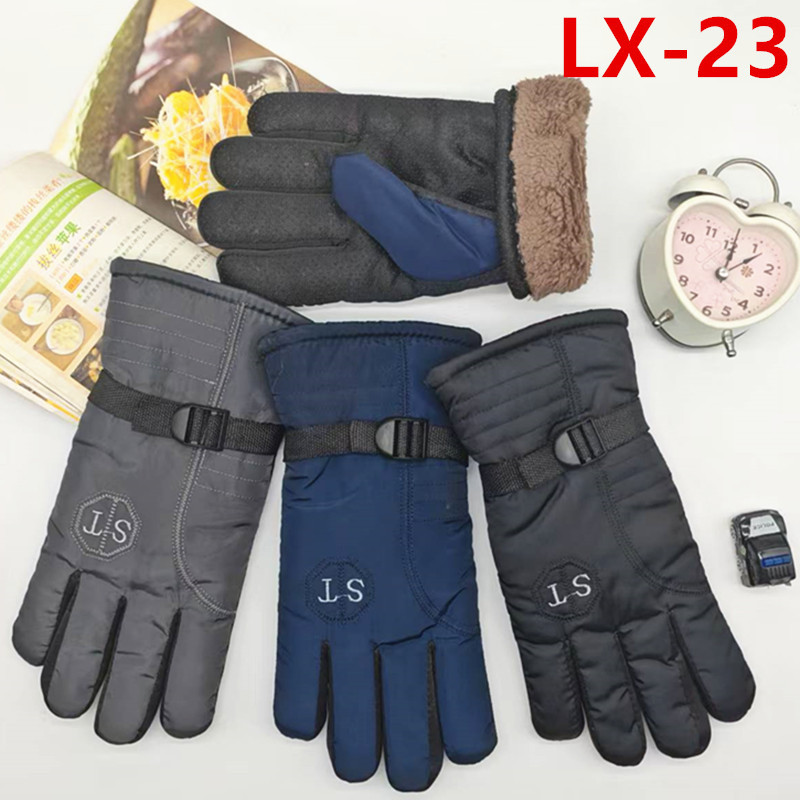 Wholesale of new fleece and thickened warm sports and outdoor skiing gloves, as well as windproof gloves for electric bikes and motorcycles pic 10