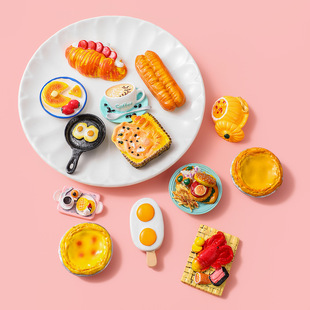 New Chinese-style food play fridge magnets, large card fridge magnets, food play blind bags, Douyin open blind bags, blind boxes, fridge magnets pic 15