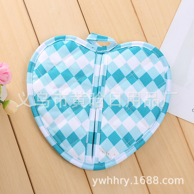 【 Chi Jia 】 Double-layer thickened and enlarged anti-scald and heat-insulating coasters and placemats for kitchen and dining rooms, high-temperature resistant oven baking MATS pic 4