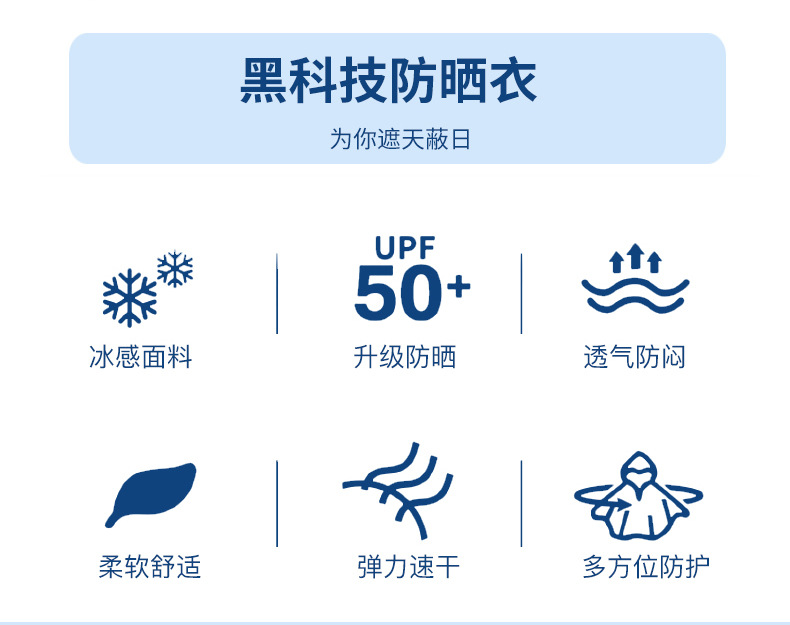 指尖防晒衣女upf50+紫外线凉感情侣透气遮阳中长款夏季户外防晒服详情4