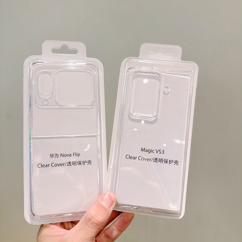 适用三星zflip6手机壳PC全透明折叠屏壳Galaxy Z Fold6保护套硬壳详情5