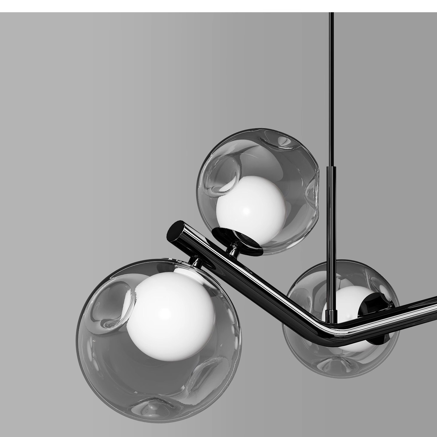 Restaurant chandelier, Italian magic bean, living room bar counter, minimalist hall, dining room, master bedroom lighting fixtures, molecular magic bean lamps pic 11