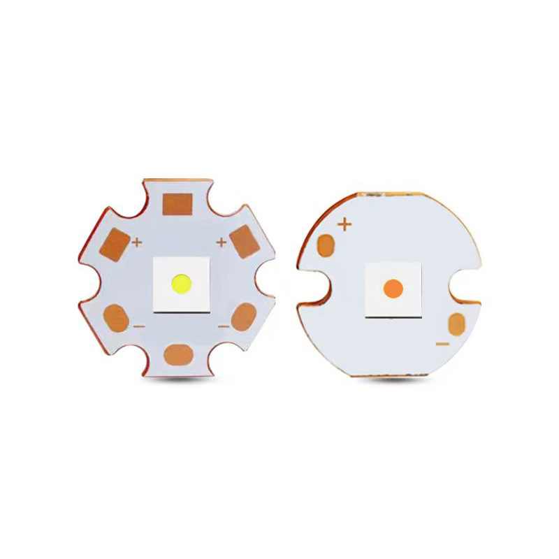 大功率LED 3V 5050平面灯珠5050激光灯珠10W20W白光暖白焊铜基板详情2