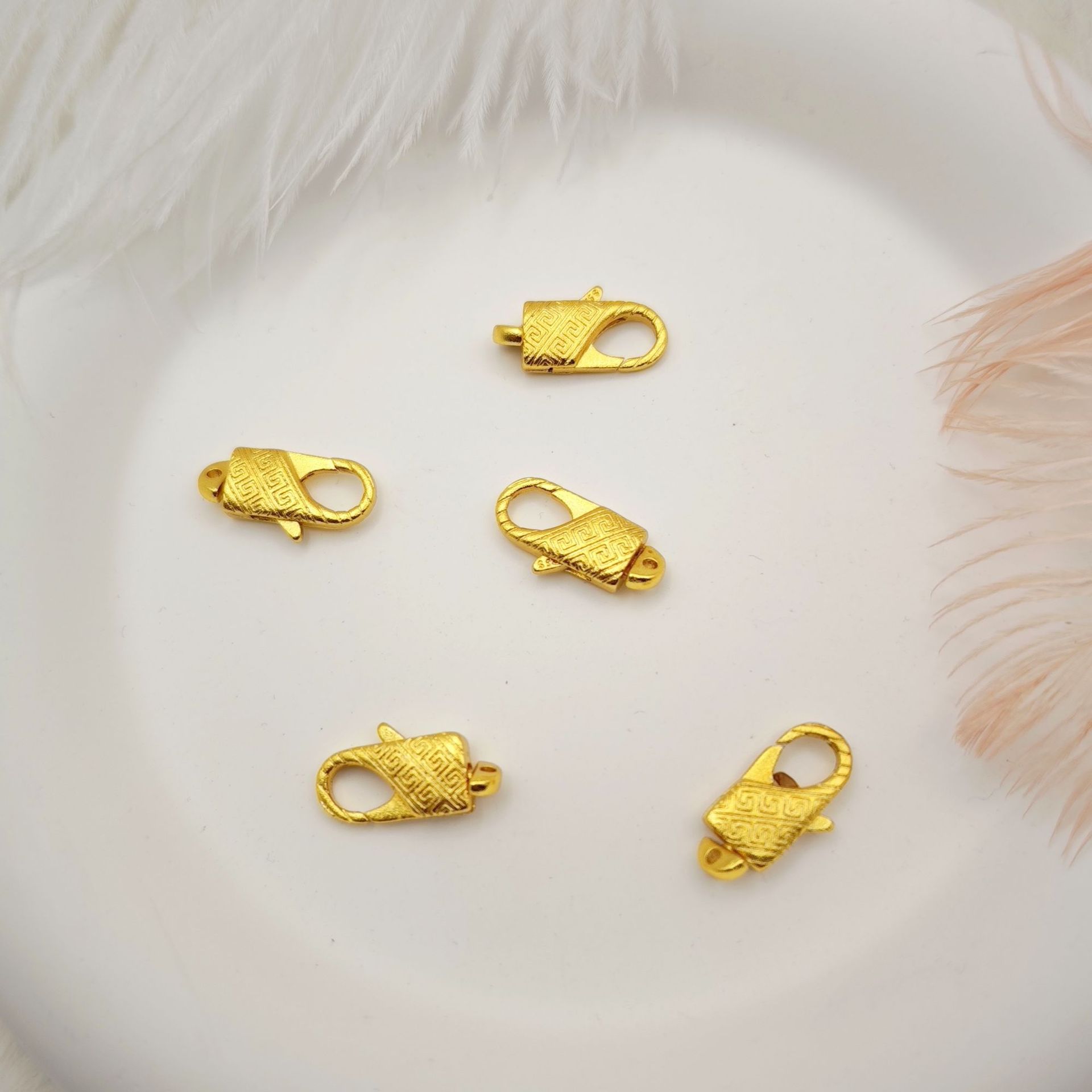 保色古法金饰品扣异型扣diy手链项链扣连接扣详情26