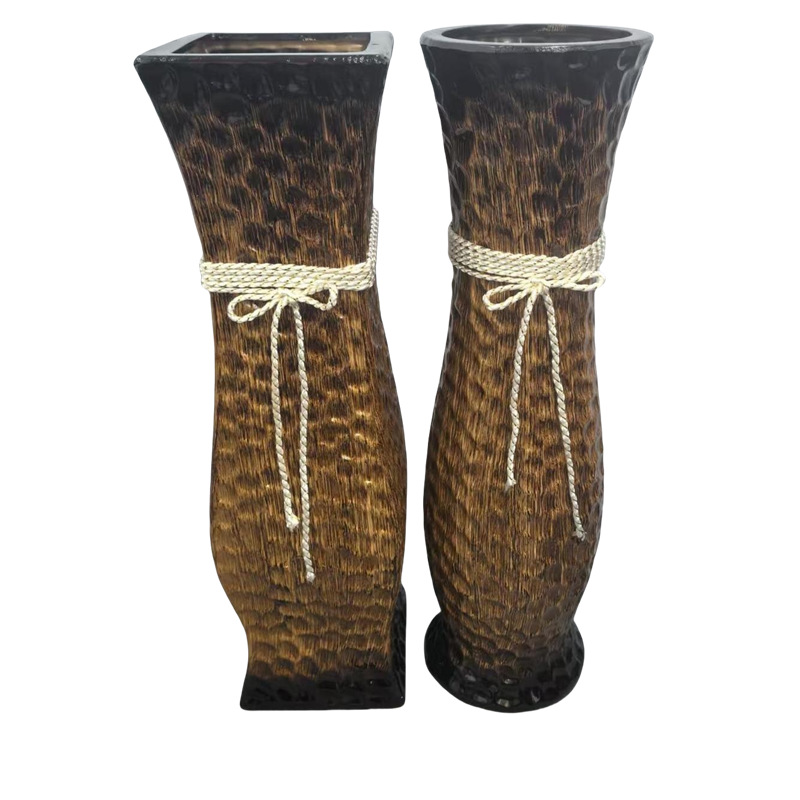 60cm花瓶厂家批发陶瓷花瓶欧式客厅摆饰绢花工艺落地大小花瓶详情35