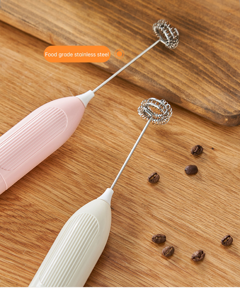 新品奶泡器四百次高速打蛋器长续航mini跨境批发家用电器厨房电器电动调奶器详情12