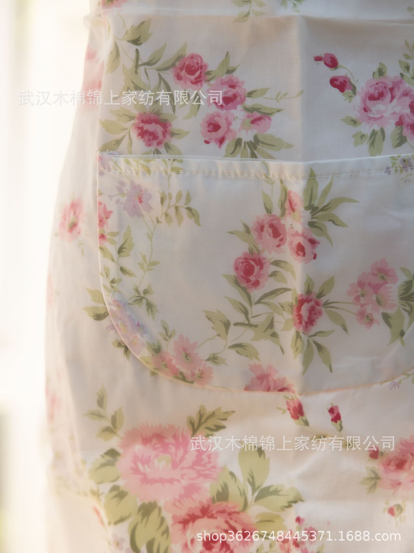 创意款简约围裙清新碎花涤棉围裙广告 厨房围裙韩版围裙详情14