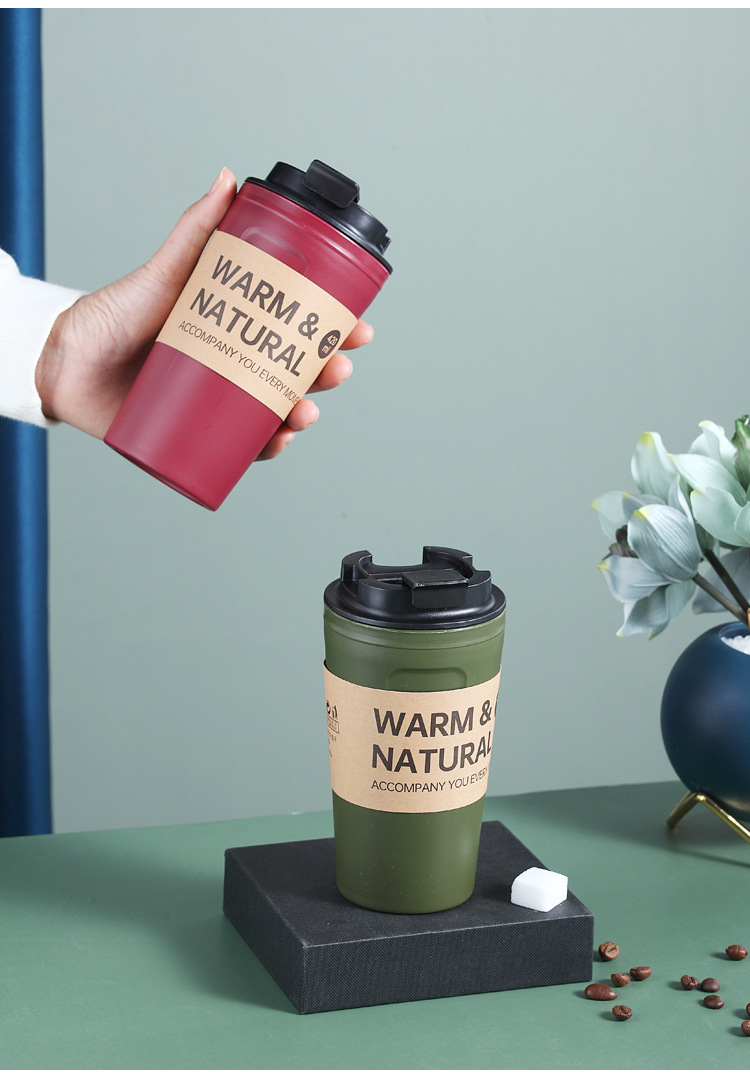 咖啡杯马克杯高颜值水杯批发可接热水杯儿童夏2024竹纤维水杯详情18
