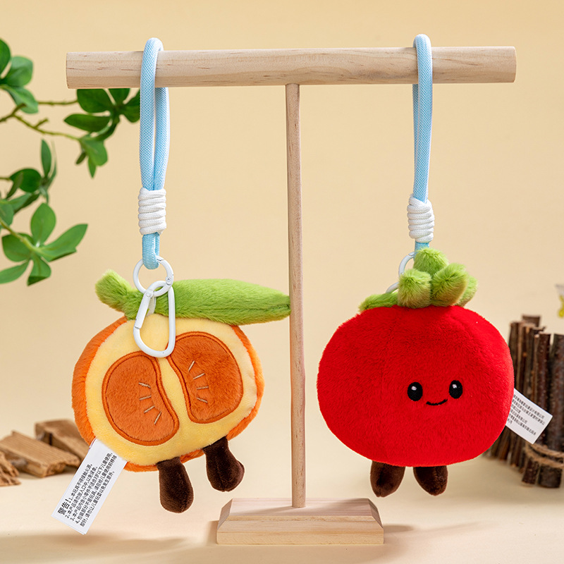 创意果蔬葱姜西红柿洋葱玩具可爱挂件毛绒玩具公仔钥匙扣玩偶详情30