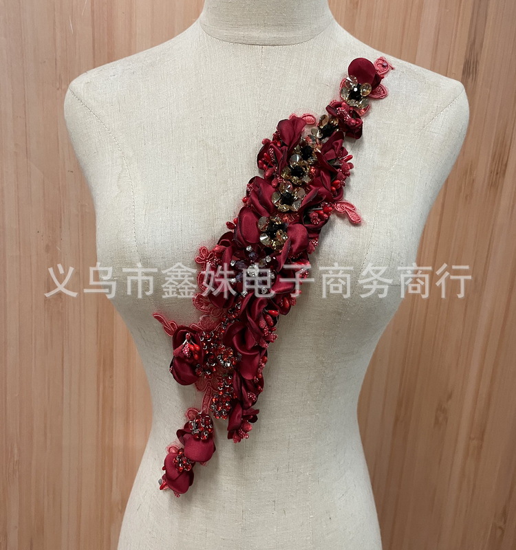 批发手工DIY水钻烫钻组合粘花服装辅料详情12