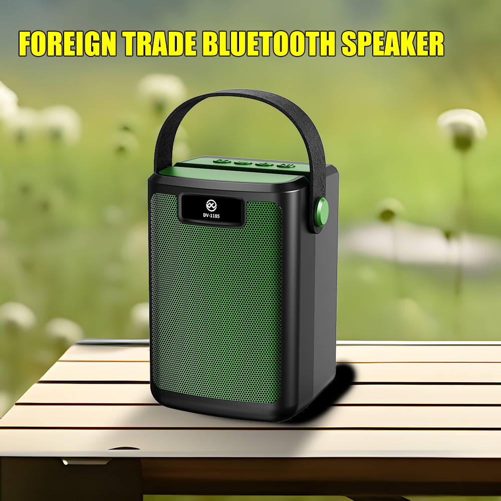 The 2025 new Bluetooth mini speaker, outdoor high-volume portable card-inserting music player, hand-held audio system pic 2