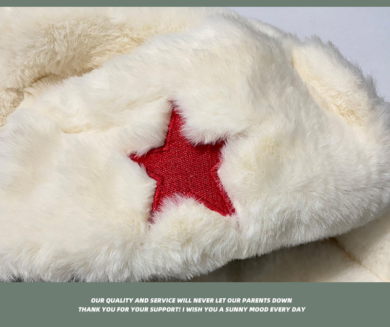 National trend style outdoor warm plush thickened Lei Feng hats, winter travel skiing ear-protecting flight caps for couples pic 6