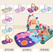 Cross-border three-in-one baby bouncy chair, fitness frame, multi-functional baby walker, jumping chair, toy, sports and leisure pic 4