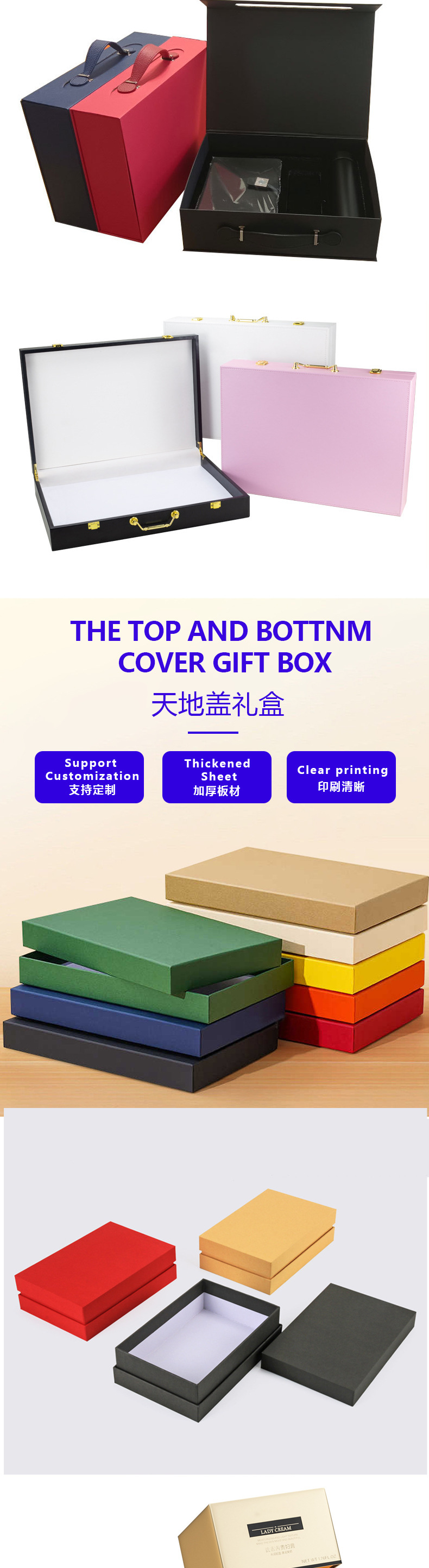 Xiaoniu manufacturer offers custom-made DRAWER boxes, logo pull-out boxes, gift boxes, packaging boxes, and empty boxes pic 5