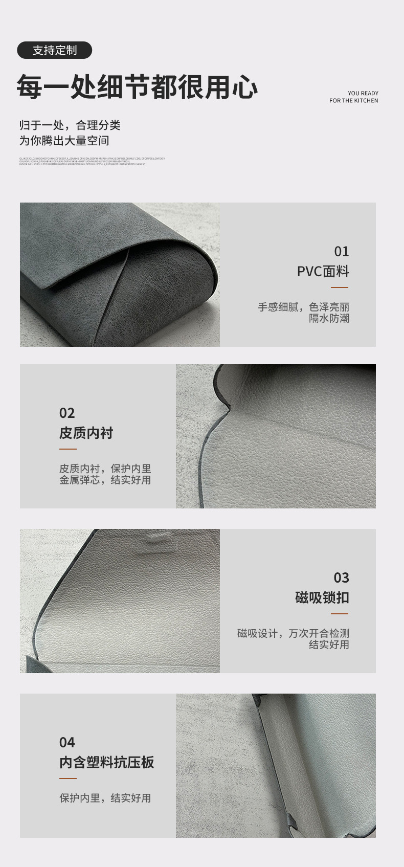 便携式复古简约包子手工眼镜盒墨镜盒韩式高颜值设计感磁吸眼镜盒详情7