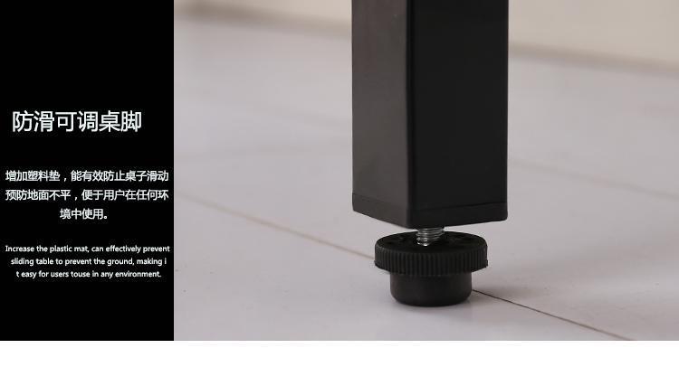 折叠桌简易长条桌办公桌电脑桌餐桌培训书桌折叠便携一体会议方桌详情10