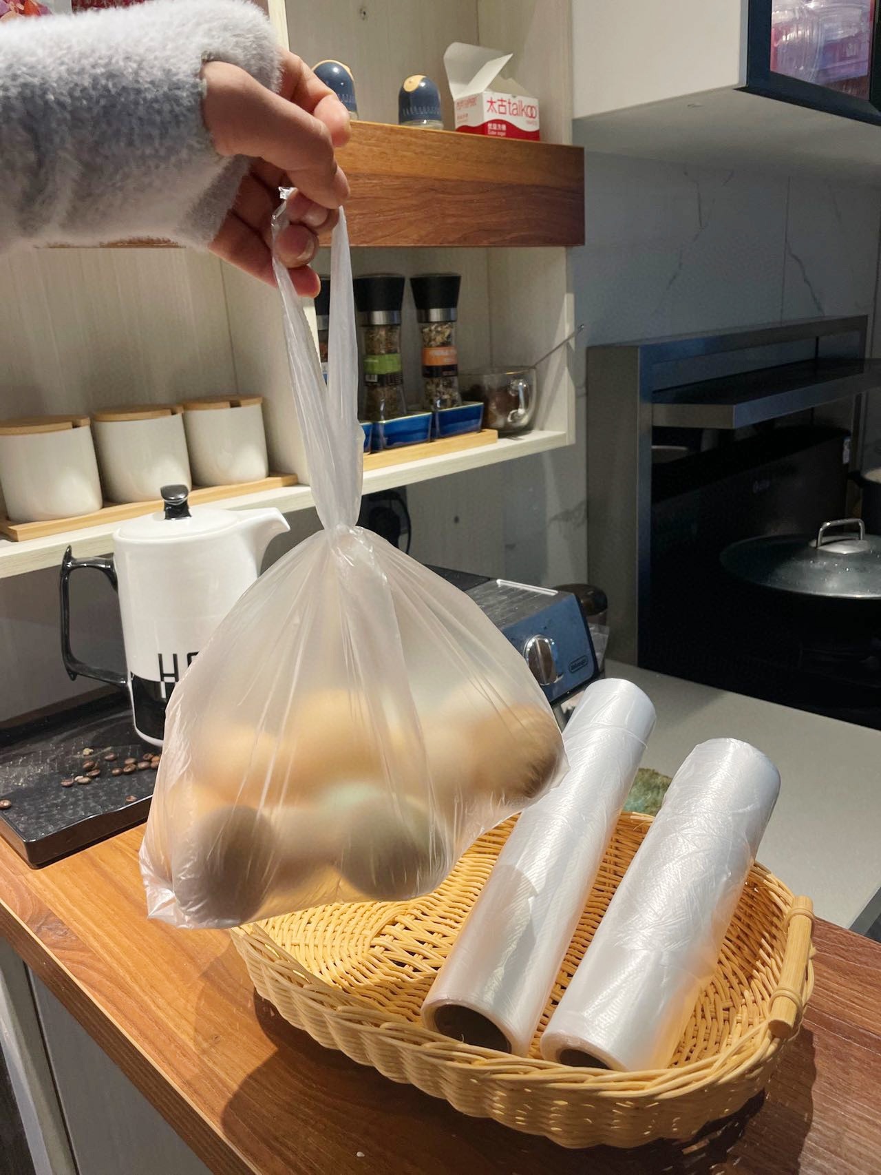 家用厨房保鲜三合一保鲜袋背心袋PE膜厨房蔬菜水果收纳批发团购详情8