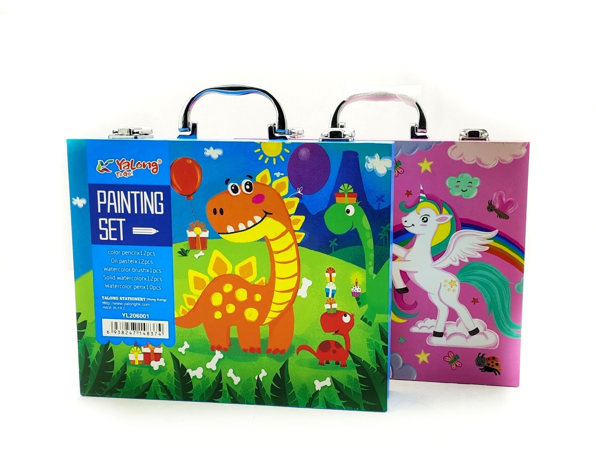 The Yalong Student Art Painting Set is suitable for students and children engaged in art work. It comes in a 48-piece package for DIY use pic 3