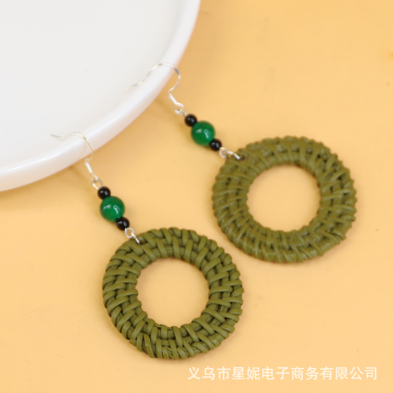 Wholesale of Sparkling Zircon earrings and earrings: Simple and fashionable earrings, versatile earrings and accessories for women, trendy styles pic 13