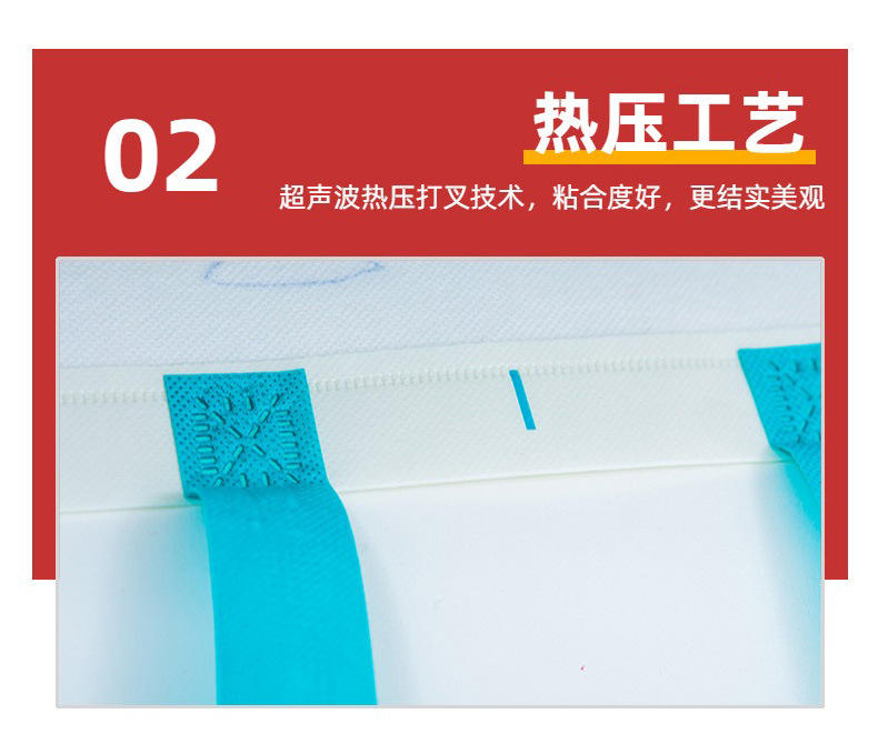 Customized eco-friendly non-woven fabric bags for clothing stores, thickened non-woven fabric handbags with film coating and logo printing pic 14
