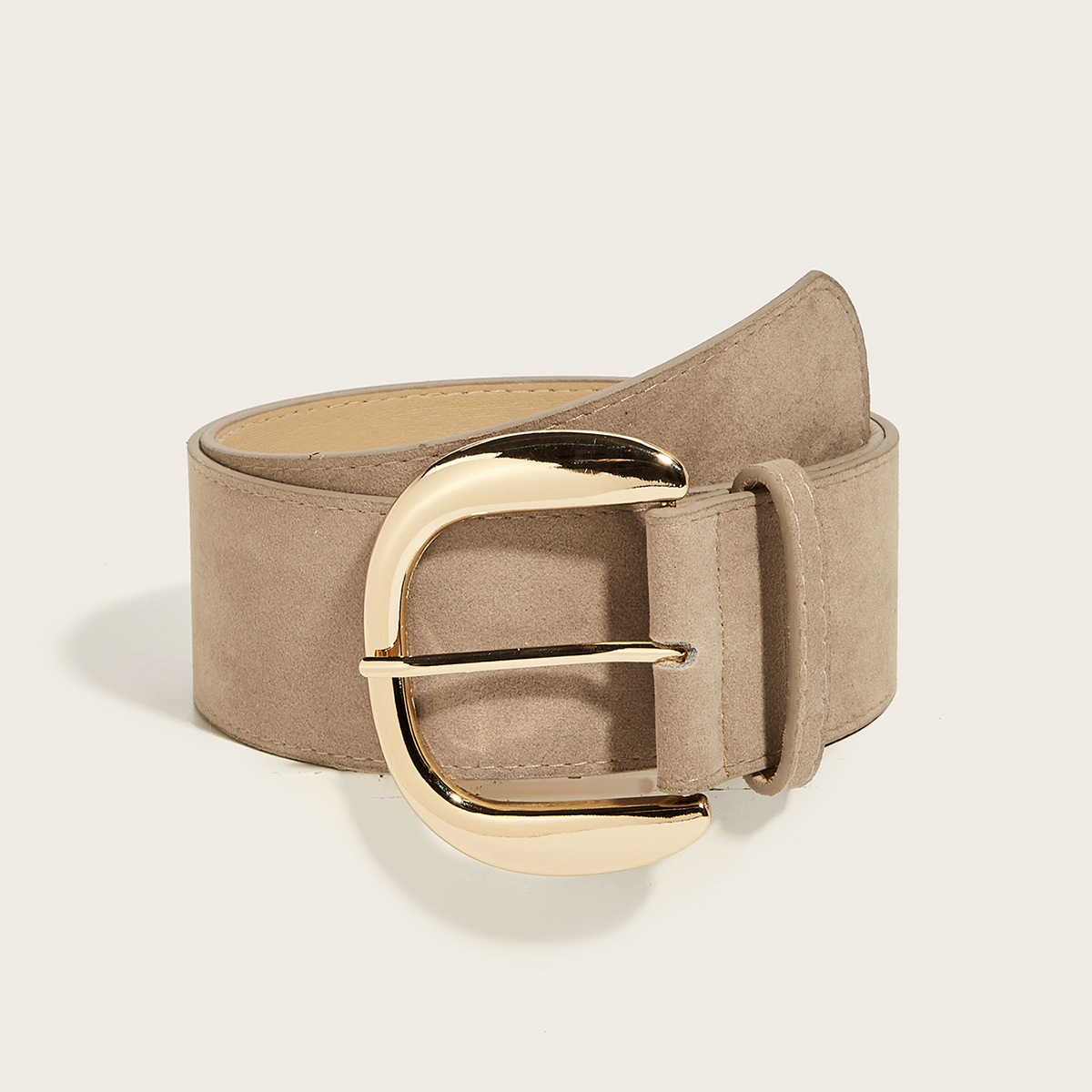 Retro Melade-style wide belt for women to slim the waist and look slimmer, paired with skirts for a stylish American hot girl style belt in stock pic 22