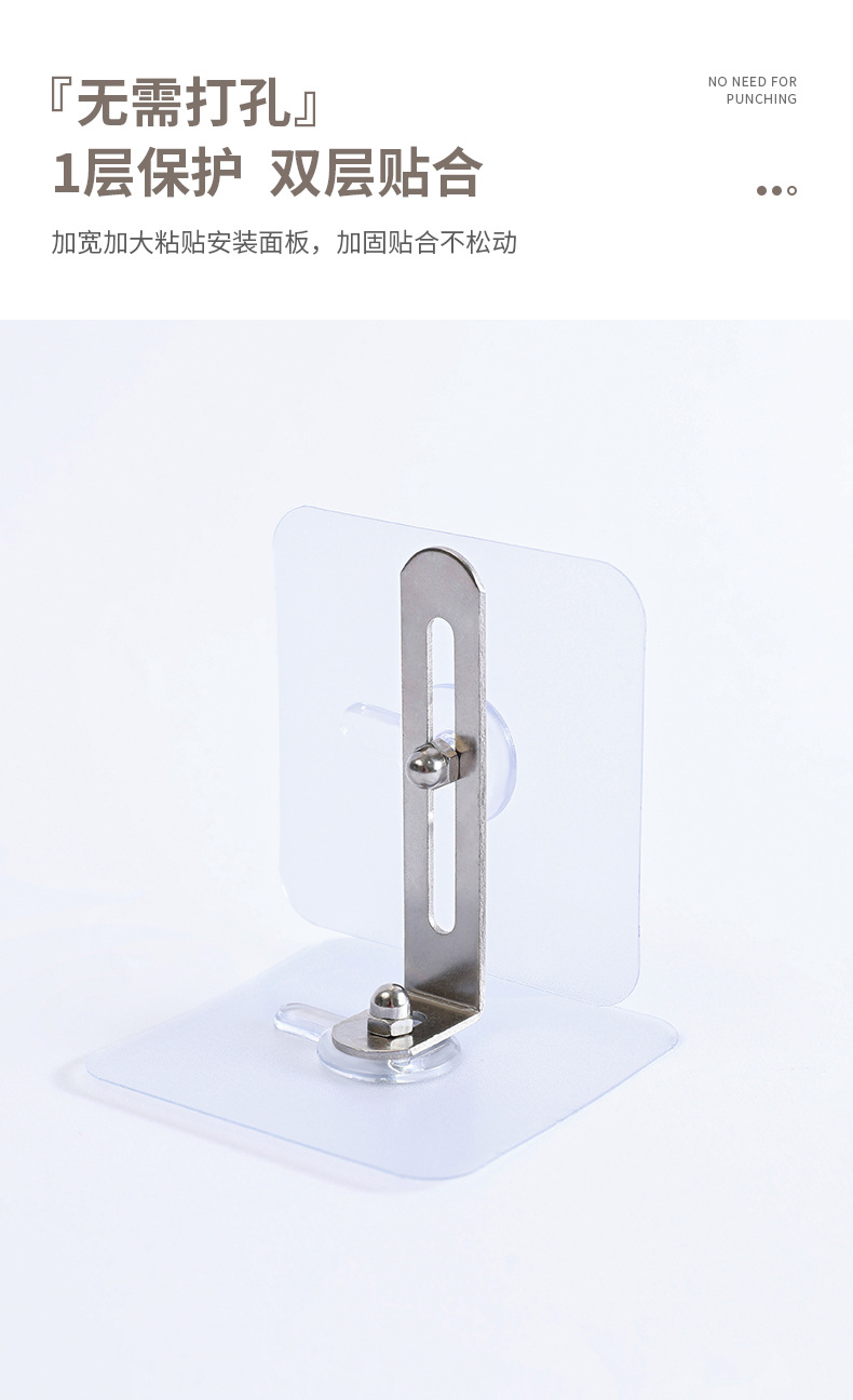 Bookshelf, TV, shoe cabinet, wardrobe, fixed furniture, safety anti-toppling wonder, no-hole cabinet anti-toppling fixer pic 7