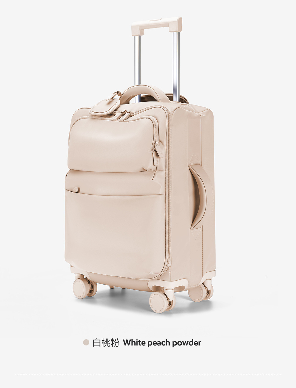 DTA luggage handle case for Women, 2024 New style carry-on suitcase, 20-inch ultra-light fabric bag, password travel case, 24 pic 15