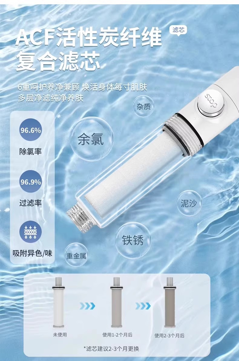 Pressurized filter shower head power shower flower drying bathroom showerhead pressurized large water outlet booster pump for household use pic 13