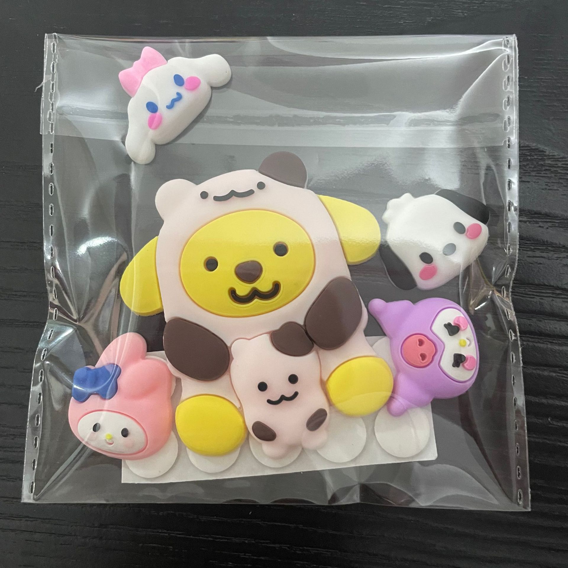 可爱卡通奶油胶树脂配件饰品配件发夹diy配件 咕卡配件创意贴片详情18