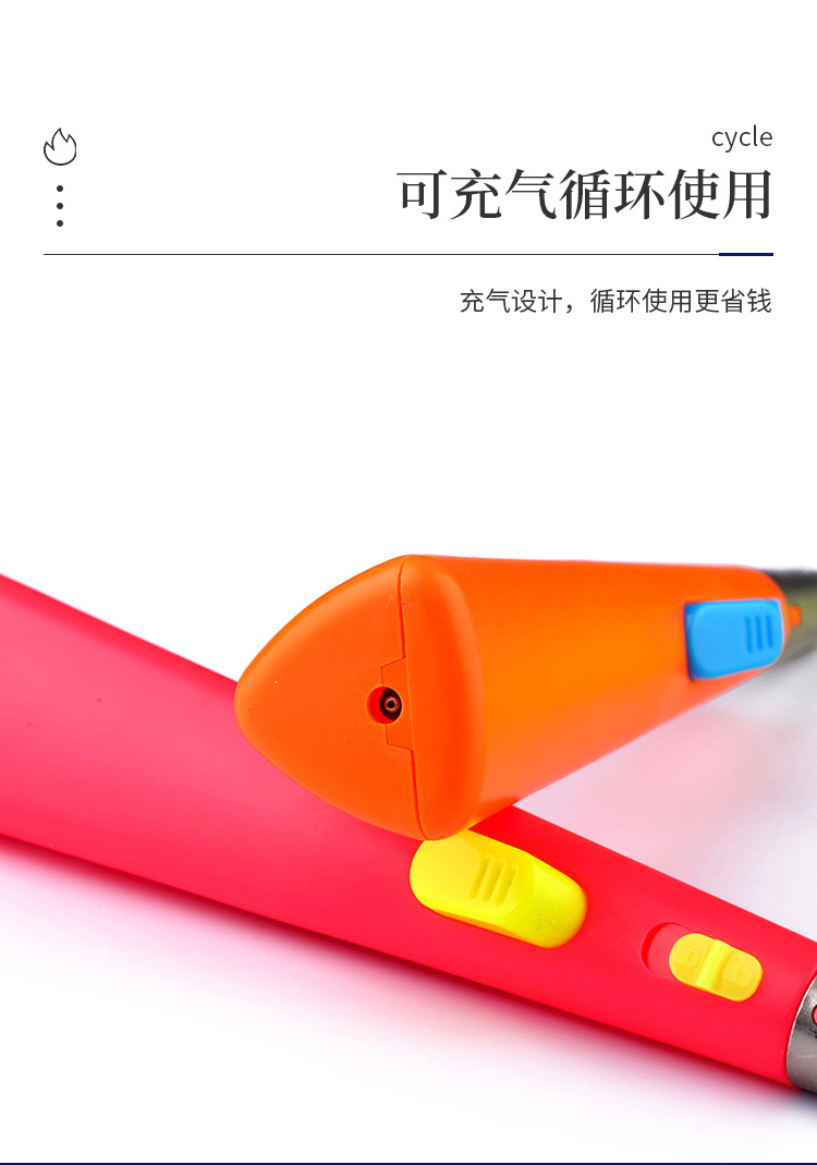 厂家直供点火器电子点火器煤气灶燃气厨房脉冲短嘴打火机明火详情6