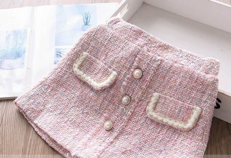 女童秋季气质短裙秋装中大童休闲韩版秋季新款小香风卫衣两件套潮详情9