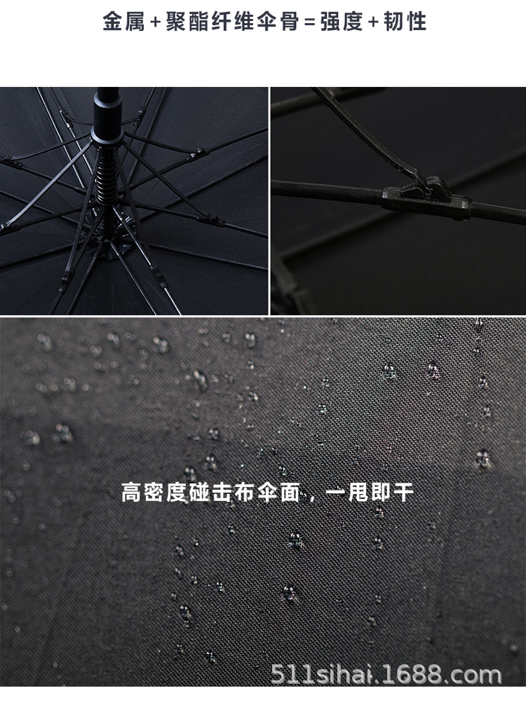 Military 511 umbrella, sun protection umbrella, UV protection, all-weather and all-weather sunshade umbrella, long-handled umbrella with logo printing pic 11