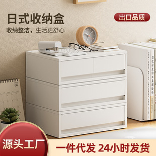 加厚收纳抽屉日式抽屉式收纳盒鞋盒家用衣服收纳柜衣柜衣物收纳箱详情3