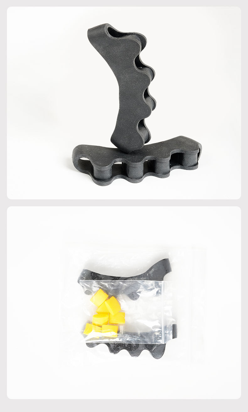Five-hole toe separator for hallux valgus, big toe bone overlap, toe clamp, orthosis, toe separator pad, adjustable separator pic 16