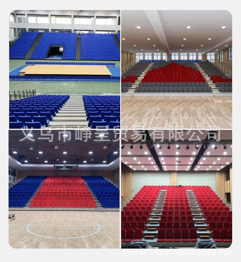 户外体育场看台座椅室内篮球馆中空吹塑座椅室外水泥阶梯看台座椅详情11