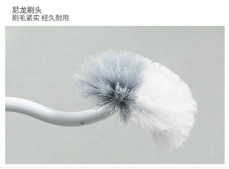 马桶刷家用无死角刷厕所刷子软毛长柄卫生间洁厕刷壁挂坐便清洁刷详情9